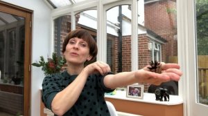 Зимние пальчиковые игры для детей 2-3-4 лет. Играем с шишкой. Тренируем пальчики. Развиваем речь.