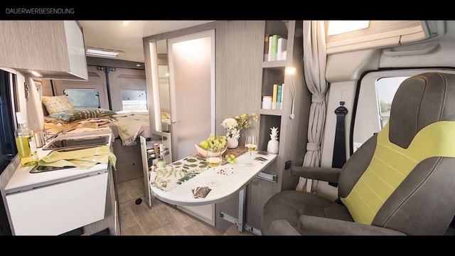 Bester Grundriss für 2 Personen - Längsbetten - großes separates Bad mit Dusche und WC смотреть онлайн