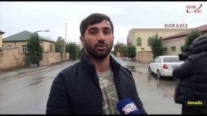 Erməni faşistlərinin təxribatı Horadiz sakinlərini qorxutmur