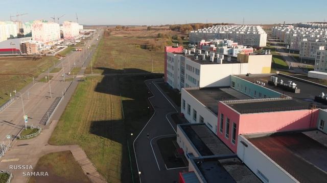 Новый спортивный комплекс в Кошелев Парке / Волжский р-н / город Самара / 16 октября 2022 г / Russi смотреть онлайн