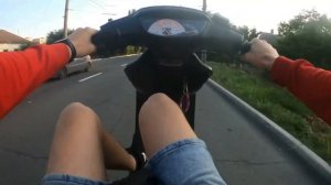 ЛЮТЫЙ НАВАЛ НА ЗАДНЕМ | ХОНДА ДИО 28zx | ЛЮДИ В ШОКЕ!