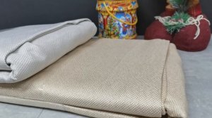 Комплекты штор из рогожки, 2 цвета