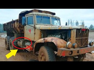 Почему у грузовиков КРАЗ были круглые баки? А не как на ЗИЛ, ГАЗ и МАЗ
