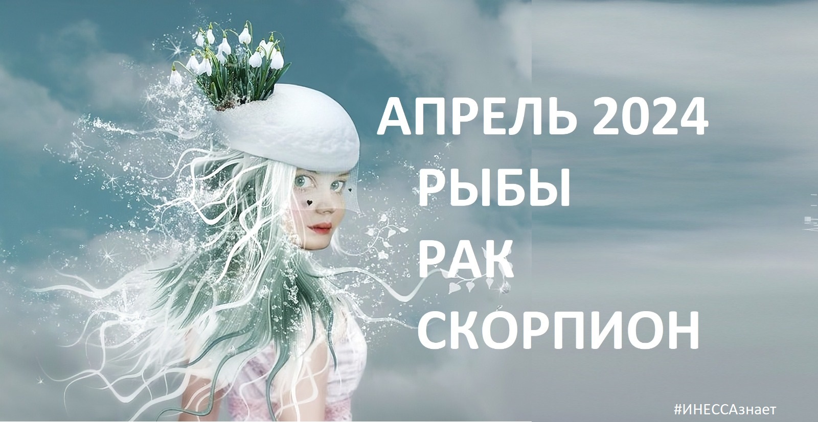 ♓ #РЫБЫ ♋ #РАК ♏ #СКОРПИОН - ГОРОСКОП✨ НА АПРЕЛЬ 2024 ГОД от #Инессазнает