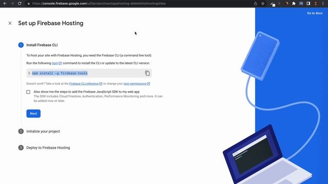 42. Hosting React app on firebase hosting for free смотреть онлайн