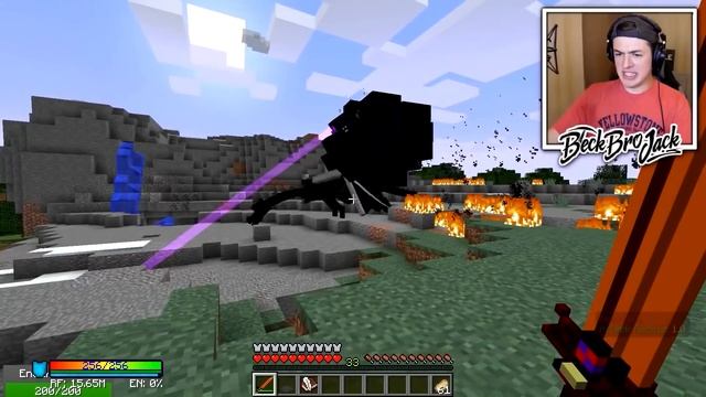 LIFE OF A GOD WITHER STORM BOSS in MINECRAFT! смотреть онлайн