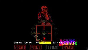 undertale sudden changes sans debug mode showcase