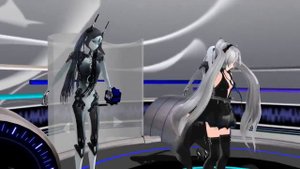 【MMD】 Hagane Miku- Hibikase