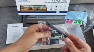 AZDOME PG17 c Wi-Fi из бюджетных ЛУЧШИЙ видеорегистратор зеркало после обновления