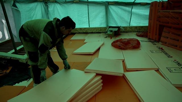 Плоская кровля с применением ПВХ-мембраны. смотреть онлайн