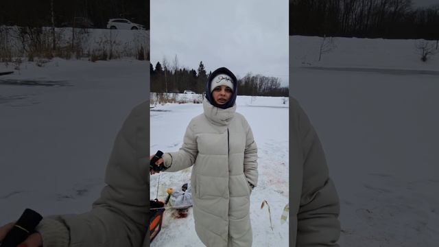 Поговорили с гостьей о рыбалке и новой рыбке "Спарктик".