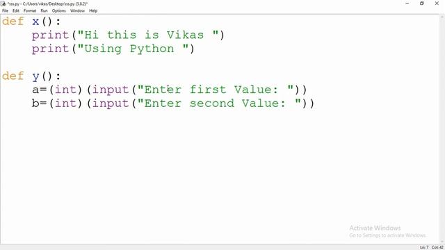 What is Function in Python|Lecture-20| Function in Python for beginners