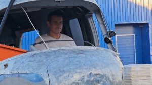 Запустили вертолёт без винта?