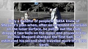 Feb. 6, 1971: alan shepard plays golf on the moon