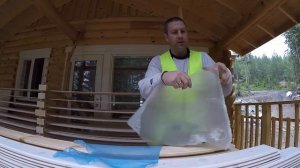 Тест пароизоляционной плёнки