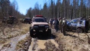 Виленка 2014. Suzuki Escudo на военных мостах 35" Offroad