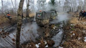 Гонки по бездорожью!Offroad!Джип-Спринт!Осенний прорыв. выживают не все!!!
