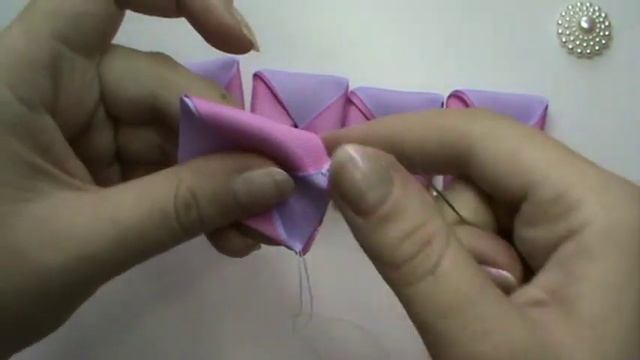 Резиночки из репсовых лент 2,5 см?МК?Laço de fita?Ribbon bow/ DIY