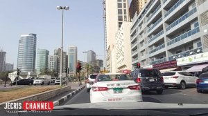 Driving to Sharjah Blue Souk / Central Souq | Driving in Sharjah City - UAE