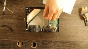 Чистка матрицы проектора UNIC UC40