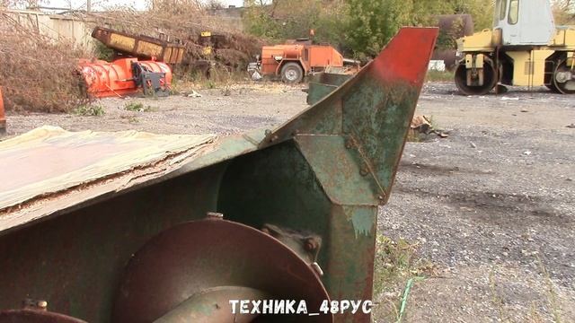Шнекороторный снегоочиститель Д-470 Снегоуборщик на базе ЗИЛ-157 Захар Советский монстр зимних доро