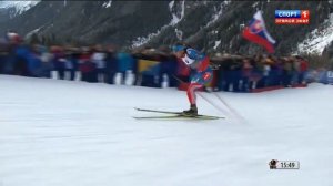 Биатлон 2012-13. Антхольц (Италия). Мужчины. Гонка преслед 12.5 км