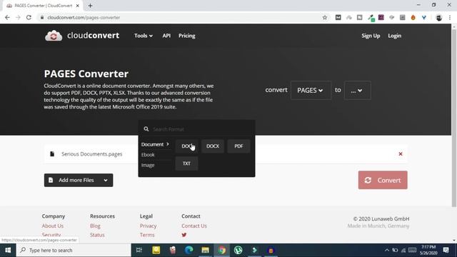 How to Open Apple Page Document in Windows | Convert .pages to .doc file смотреть онлайн