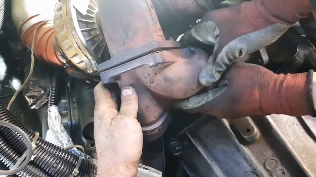 Ford Econoline Е350 Нью-Йорк Ремонт ТННД снятие корпуса фильтра и турбины часть 12 смотреть онлайн