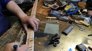 Изготовление заготовки ножен РИА  часть - 1