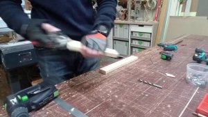 Присадка под шкант