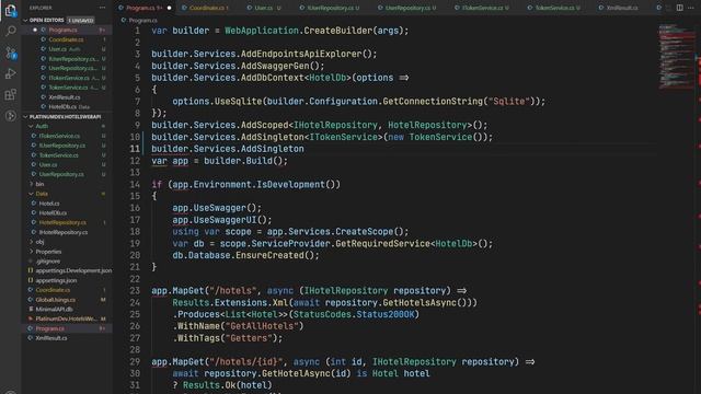 7. Minimal APIs - добавляем аутентификацию смотреть онлайн
