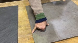 Мебельные фасады из Каменного шпона "Samplestone".