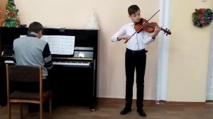 Пустохин Сергей (12 лет), уч-ся 6 класса МБУДО "ДШИ №1 г. Ельца", А. Вивальди Концерт a-moll, 1 ч.