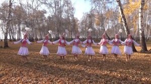 Танцевальный коллектив "Нұр-шашу", танец "Қыздар". Сарыкольский район.