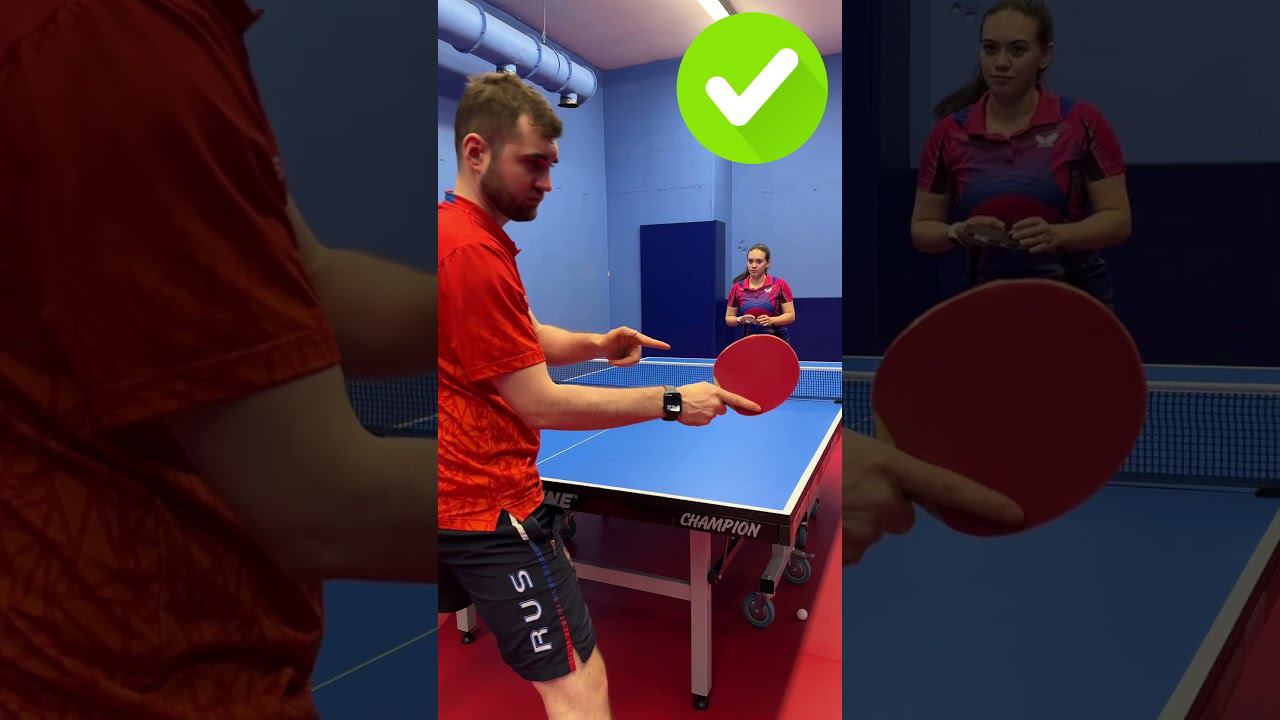 Where is your finger? #error #tabletennis #fingerstyle смотреть онлайн