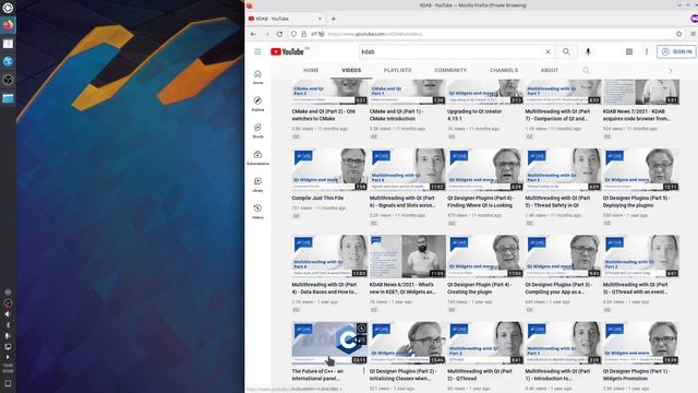KDAB - Best YouTube channel for programming for KDE - July 2022 - c3d9c58d смотреть онлайн