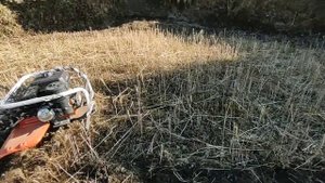 Husqvarna TF 545p working in uttrakhand mountains..