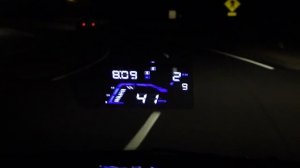 HUD проектор на лобовое стекло c GPS. Без OBD!