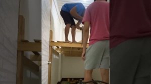 How to make loft bed (time lapse)