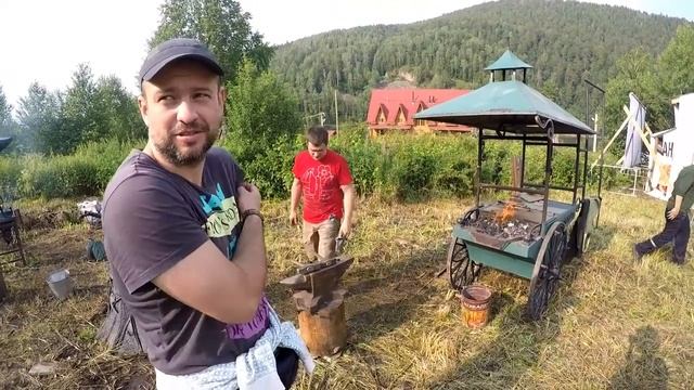 Порожский фестиваль кузнецов/куем подкову/стальная свадьба смотреть онлайн