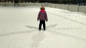 #Лыжи Детские. Коротышки. Мини лыжи. Альбина на лыжах/# Skiing Children. Shorties Mini skiing.