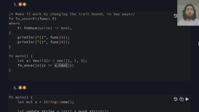 Изучите программирование на Rust — полный курс ? от FreeCodeCamp.org. Часть 4