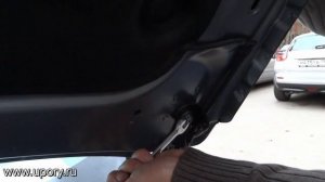 Установка амортизаторов (упоров) капота для Chevrolet Aveo от upory.ru