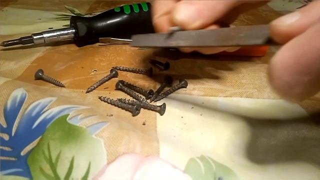 Как восстановить старые саморезы своими руками