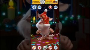 🎮 Говорящий БУБА глотает конфету и пукает. У него идет дым с ушей.