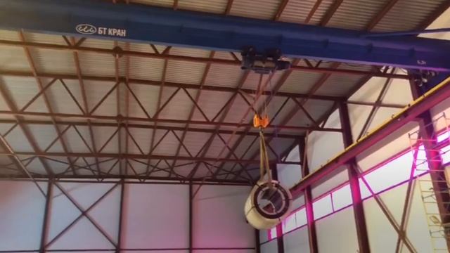 Кран-балка г/п 6,3т, пролет 22,5м (кран мостовой однобалочный) смотреть онлайн