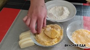 Жареный "сыр" сулугуни |простой рецепт