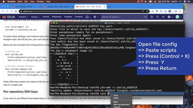 How to Set Up an SSH Key to GitLab on Mac/Linux/Window смотреть онлайн