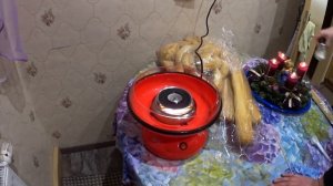 Сахарная вата в домашних условиях.  Германия. Готовим сахарную вату на Новый Год.