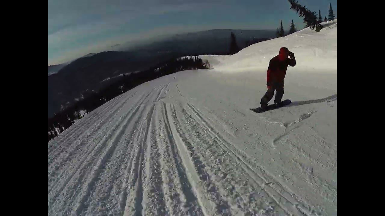 Шерегеш. Трасса "Панорама" (Ратрачена) смотреть онлайн